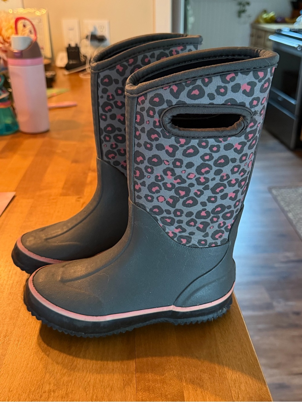 Neoprene rain boots